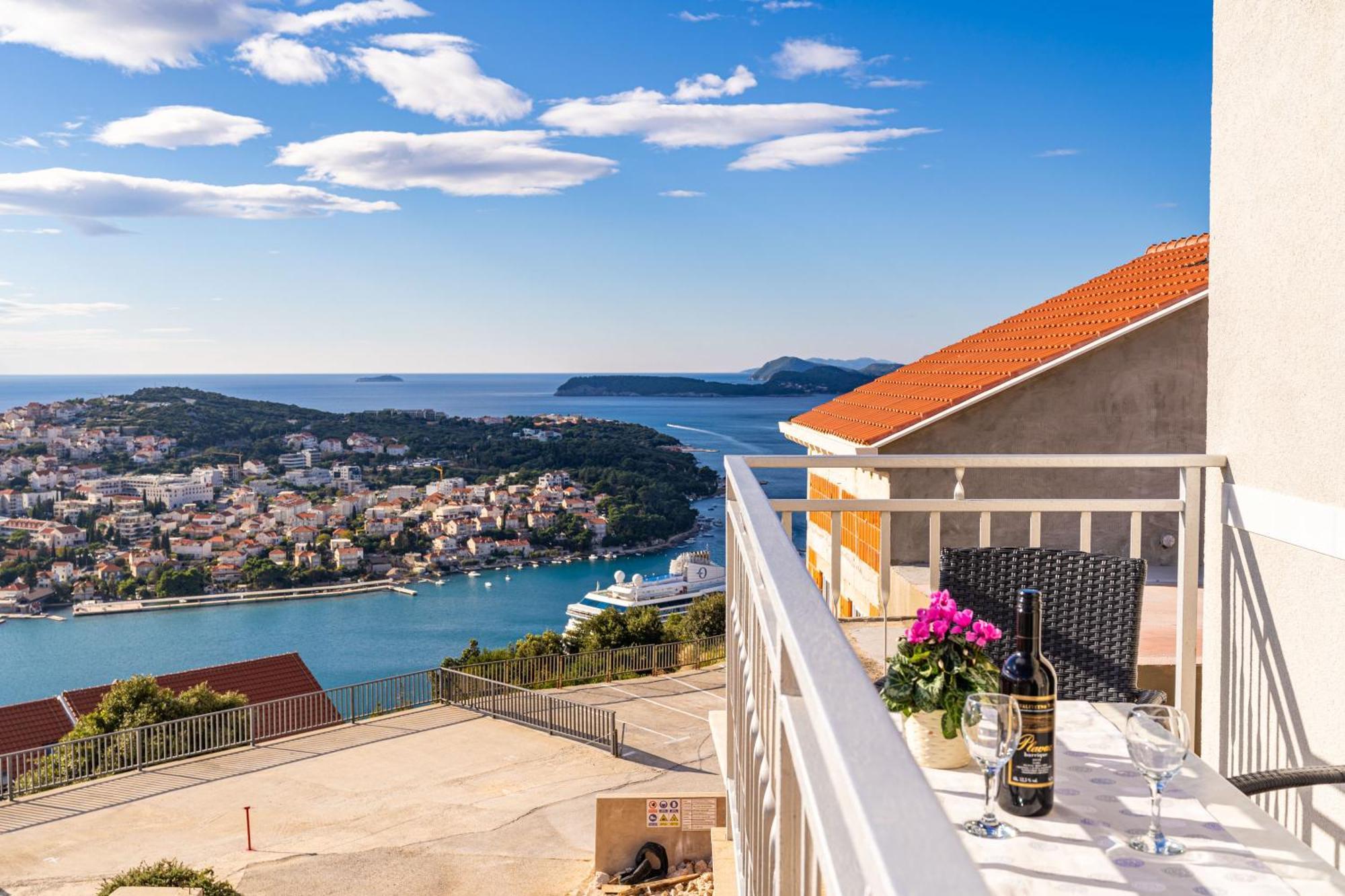 Sea View Apartment Nuncijata Дубровник Экстерьер фото